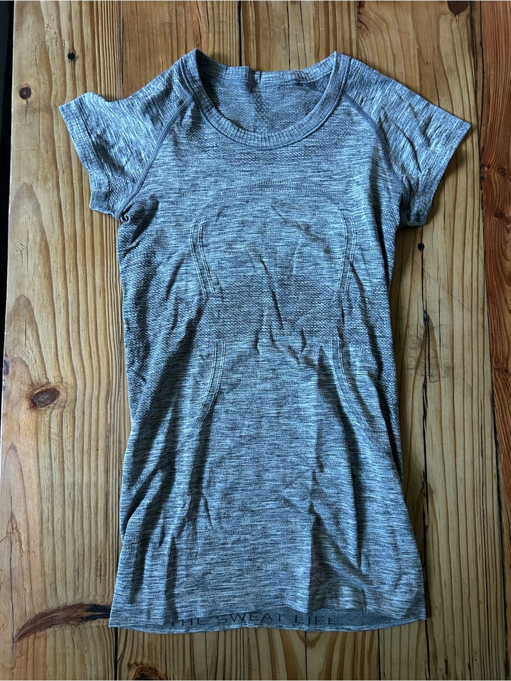 lululemon athletica Heather Gray Short-Sleeve swiftly